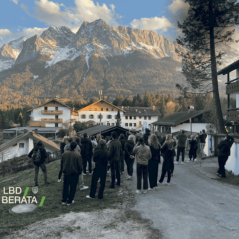 Azubi-Woche in Grainau. Eine Woche unterhalb der Zugspitze.