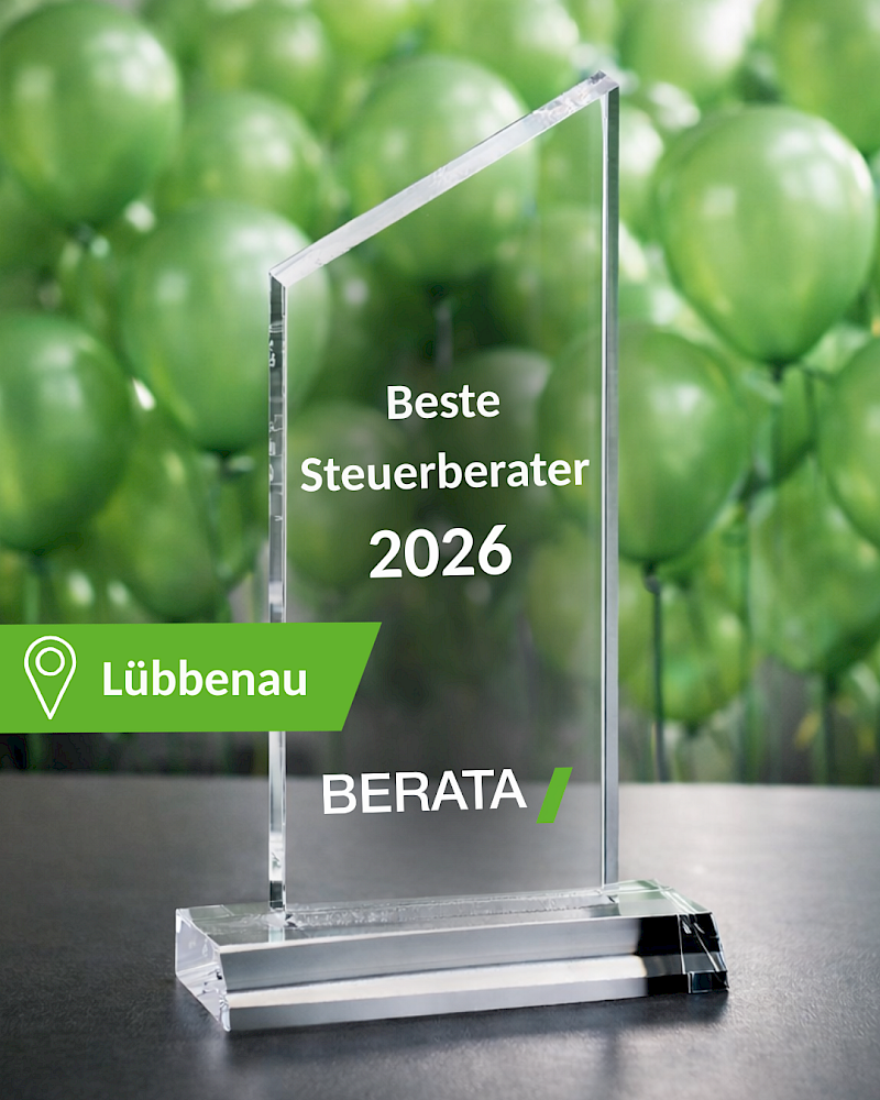 Eine starke Auszeichnung für unser Team in Lübbenau!